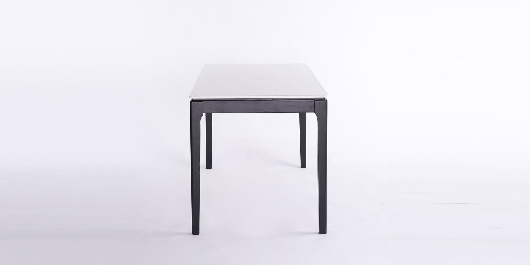 minimalist extendable dining table
