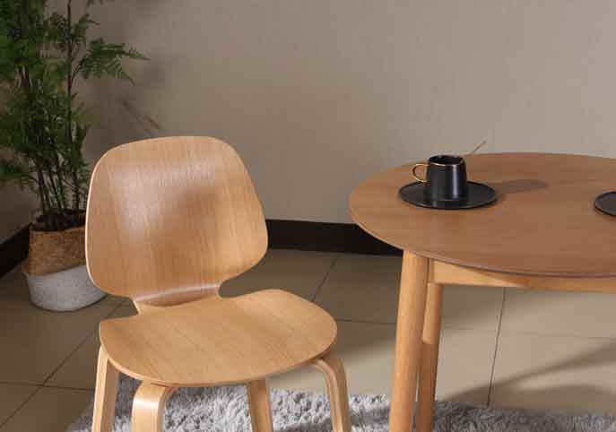 plain wooden dining chairs

