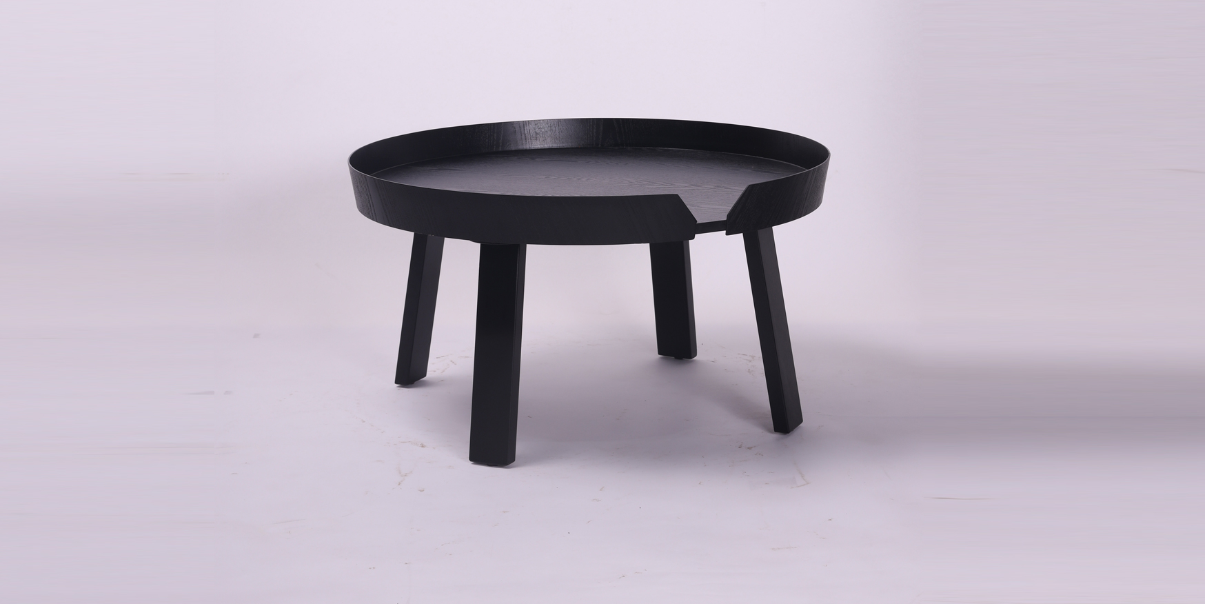 YT1-D/X End Table Modern Nordic Wooden End Table Plywood Table Bentwood Table