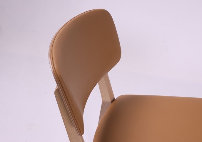 solid wood white dining chairs
