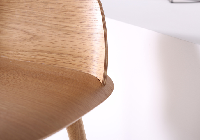 modern wooden stool
