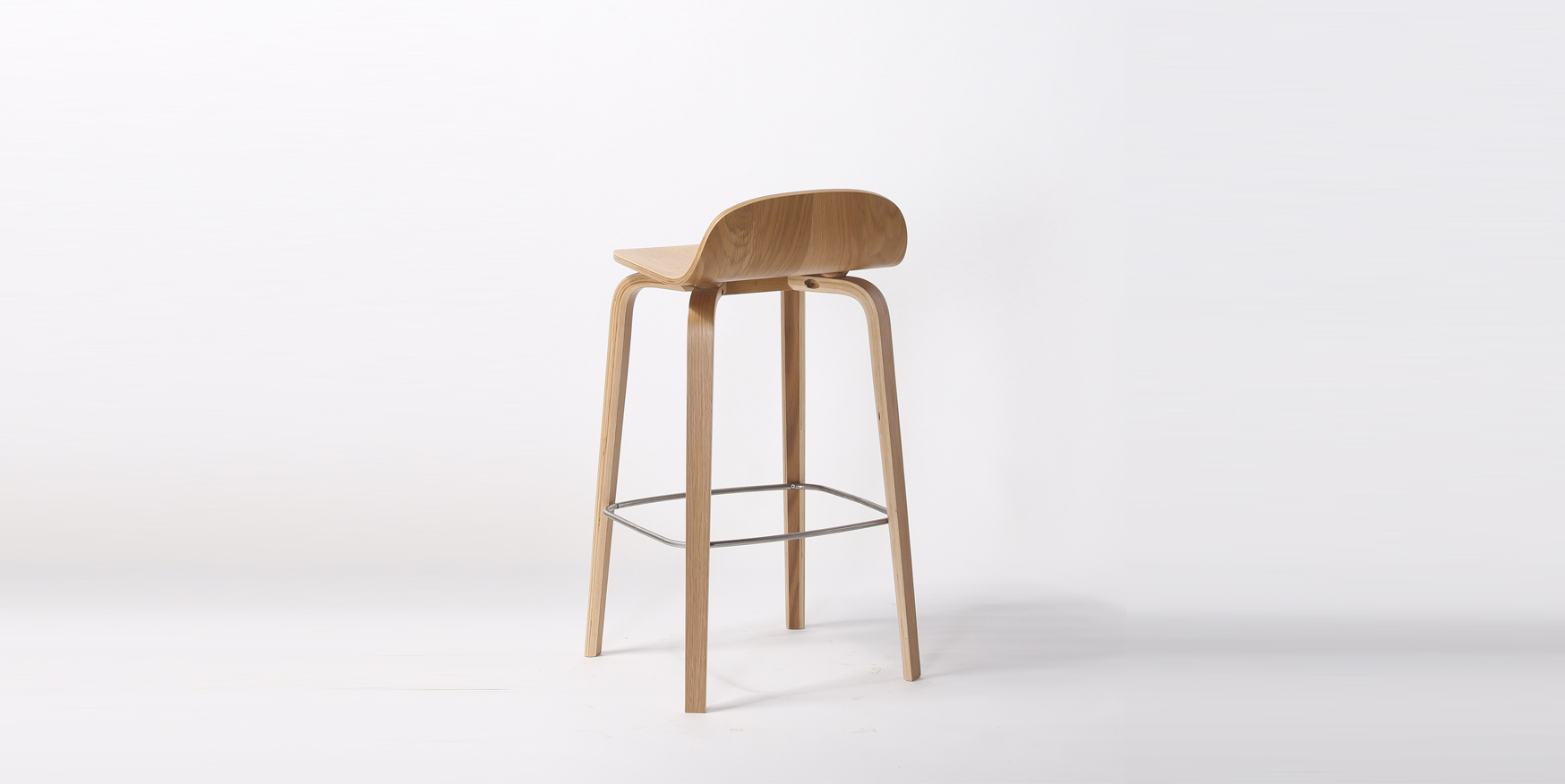 bent wood counter stool
