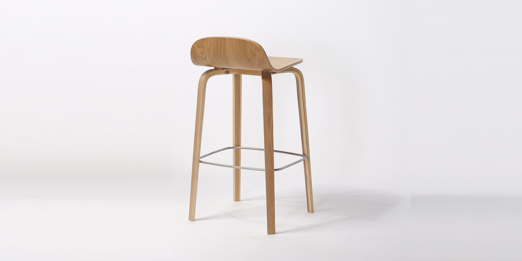bent plywood stool
