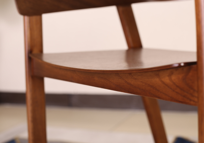 wooden dining chairs with arms
