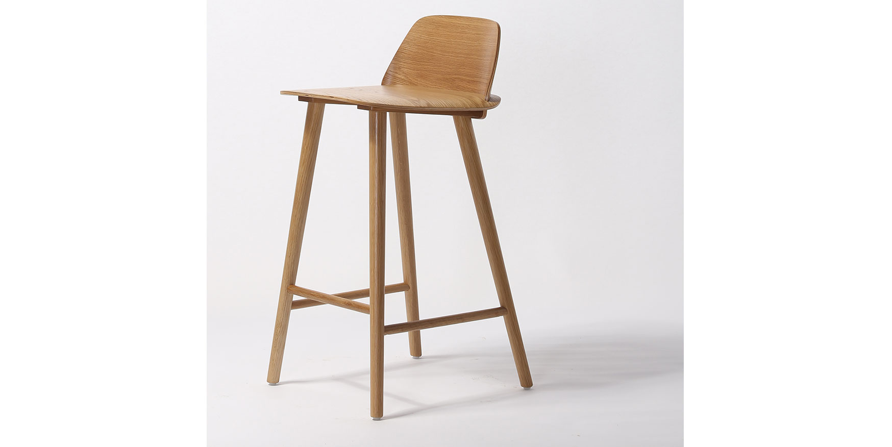 bent wood stool
