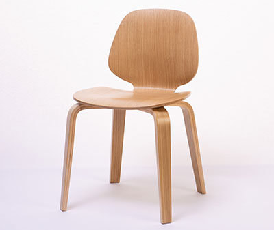 C23 Dining Chair Modern Nordic Wooden Chair Mantis Chair Plywood Chair Bentwood Chair