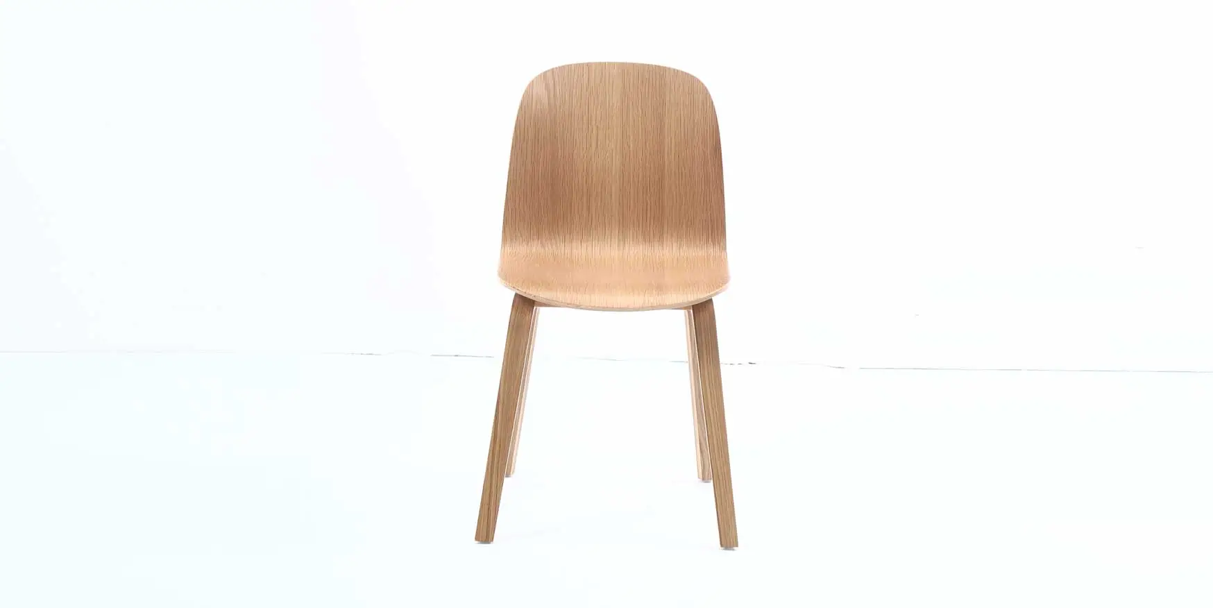 c56 curved wood dining chair
